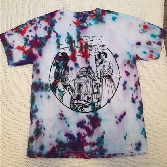 star wars tie dye shirt